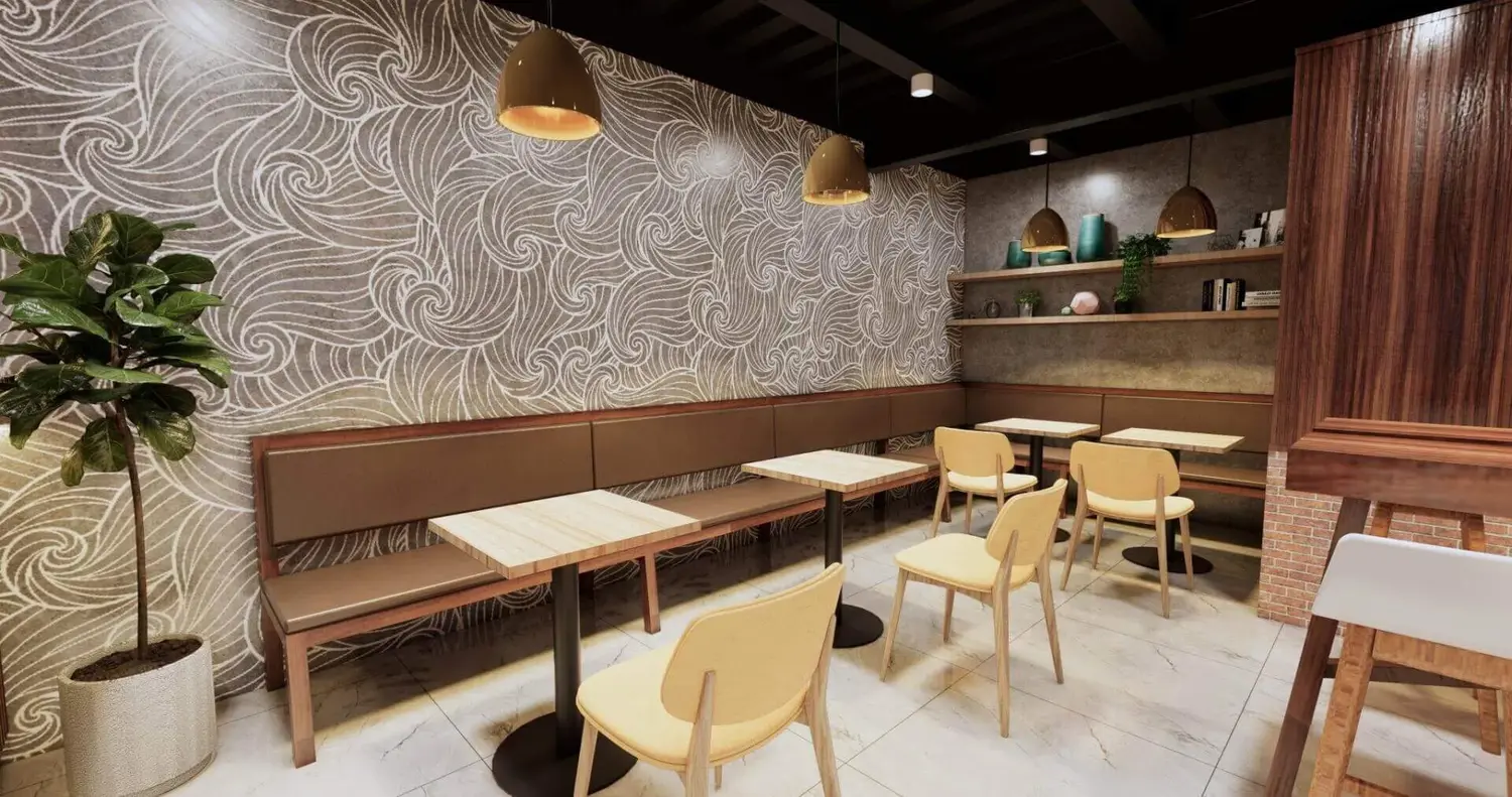 Thiết kế quán cafe phong cách vintage