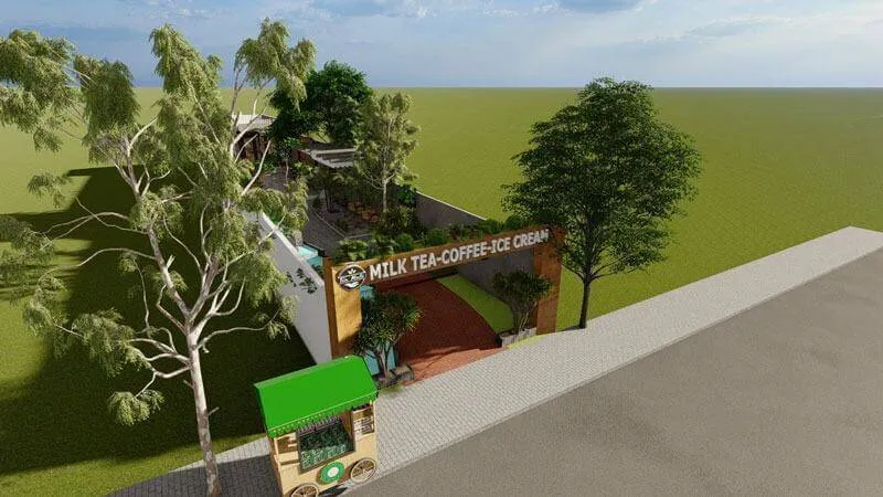 Thiết kế quán cafe phong cách vintage