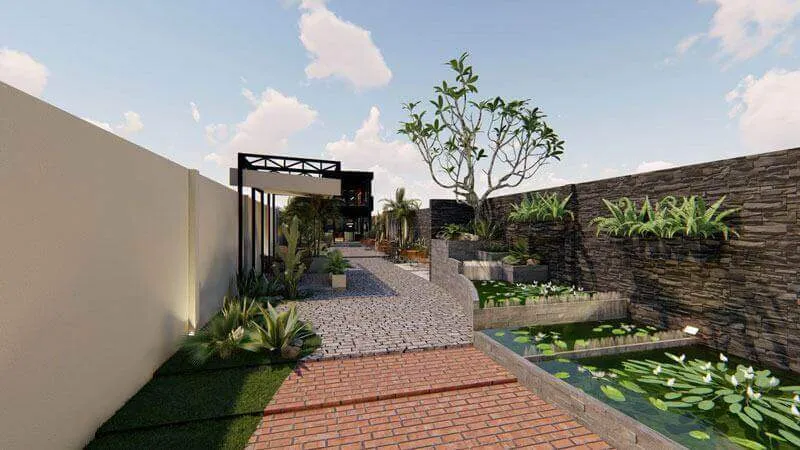 Thiết kế quán cafe sân vườn, ngoài trời, không gian mở, đơn giản đẹp 2024 16 Thiết kế quán cafe phong cách vintage