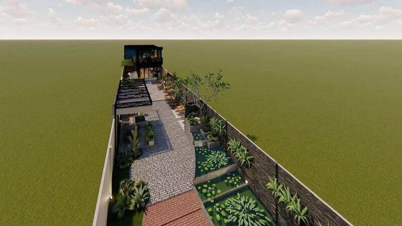 Thiết kế quán cafe sân vườn, ngoài trời, không gian mở, đơn giản đẹp 2024 17 Thiết kế quán cafe phong cách vintage