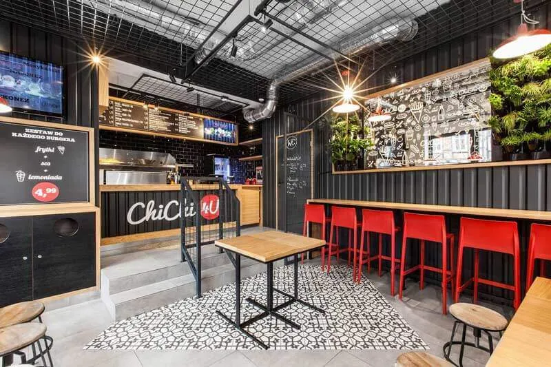 Thiết kế quán cafe container 5 Thiết kế quán cafe phong cách vintage