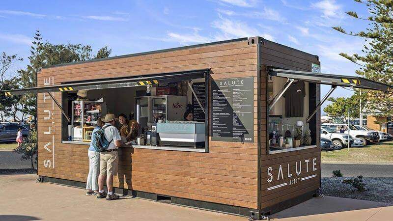Ưu điểm của cafe container là có tính cơ động cao