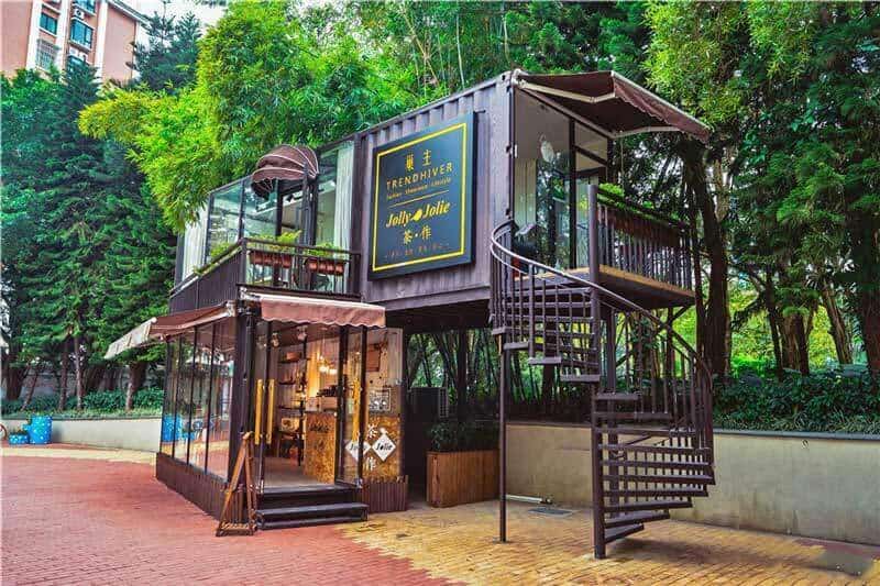 Lựa chọn phong cách thiết kế cho quán cafe container
