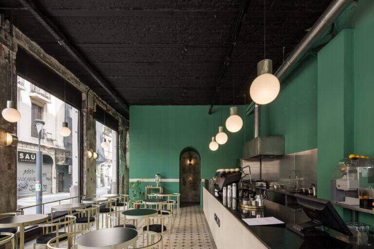 Phong cách thiết kế quán cafe đẹp số 1
