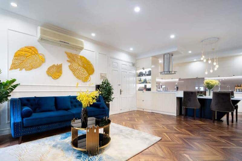 thiết kế nội thất chung cư tân cổ điển