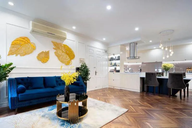 Thiết kế nội thất chung cư tân cổ điển đẹp 3 Thiết kế phòng chung cư đẹp