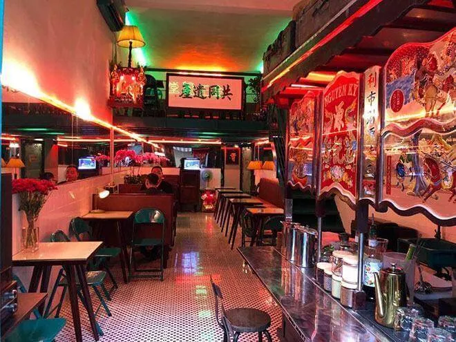 Thiết kế quán cafe phong cách vintage