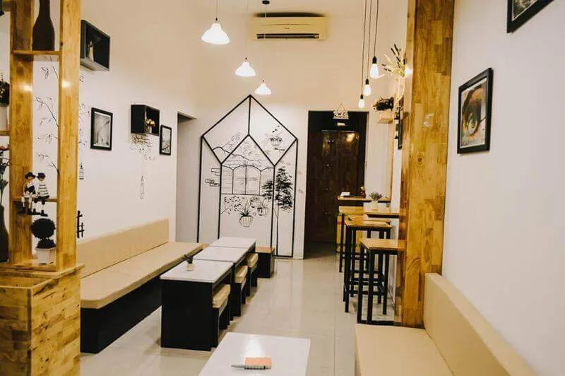 Thiết kế quán cafe phong cách vintage