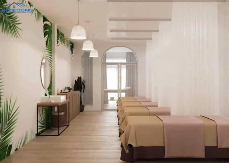 #154 Thiết kế spa diện tích nhỏ