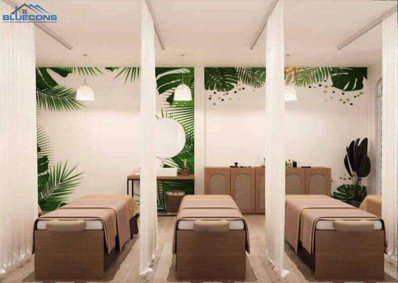 Thiết kế spa diện tích nhỏ Thiết kế spa diện tích nhỏ