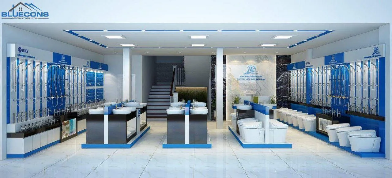 #153 Thiết kế showroom thiết bị vệ sinh