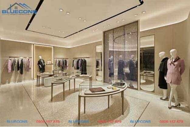 Thiết kế shop quần áo đẹp 3 Shop thời trang đẹp, không gian mua sắm lý tưởng của phái nữ