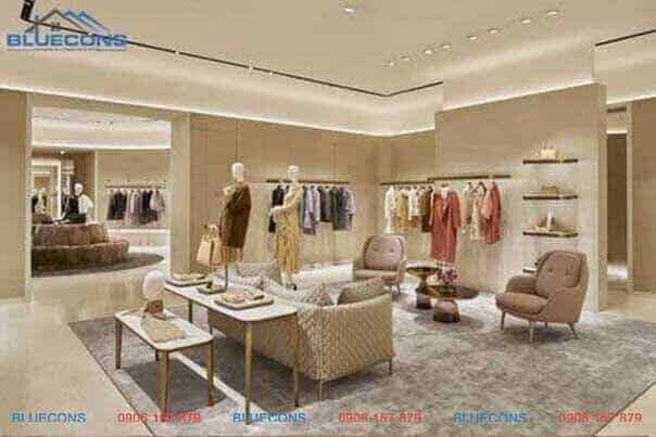 Thiết kế shop quần áo đẹp 5 Thiết kế shop thời trang diện tích nhỏ đẹp