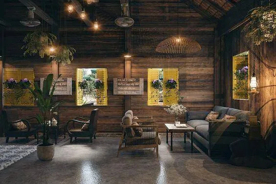 Thiết kế quán cafe phong cách vintage