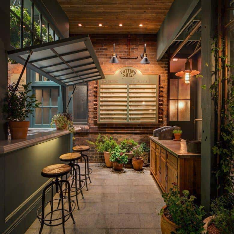 Decor thiết kế quán cafe take away đẹp