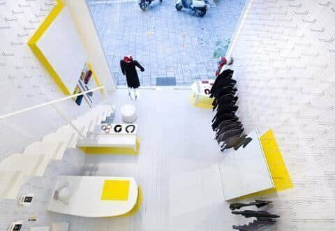 Tổng thể không gian thiết kế shop thời trang nữ đẹp