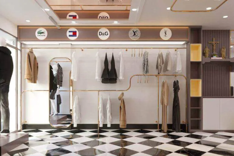 Thiết kế shop thời trang nữ