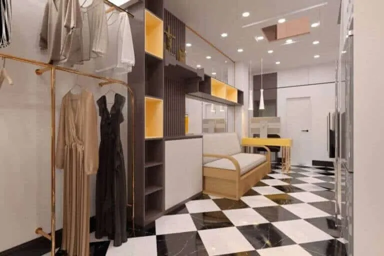 Thiết kế shop thời trang nữ hiện đại
