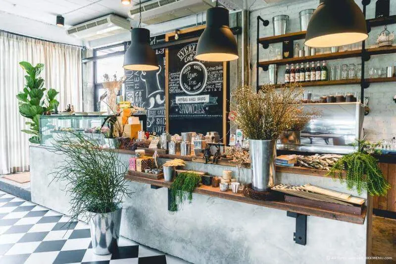 Thiết kế quán cafe phong cách vintage