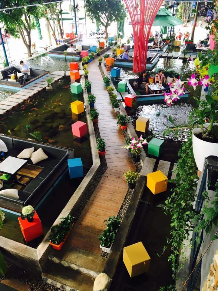 Thiết kế quán cafe phong cách vintage