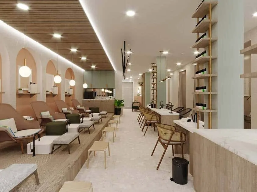 Thiết kế nội thất spa hiện đại 6 Thiết kế quán cafe phong cách vintage