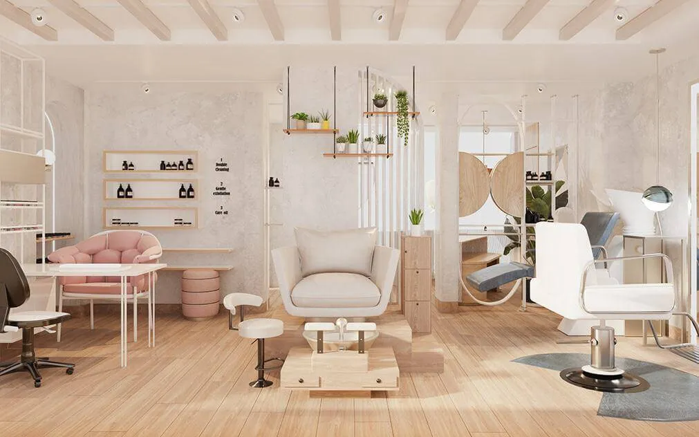 Thiết kế nội thất spa hiện đại 14 Thiết kế quán cafe phong cách vintage