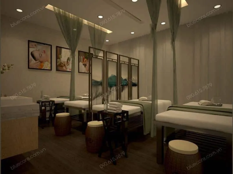Thiết kế nội thất spa đẹp hiện đại 14 Thiết kế quán cafe phong cách vintage