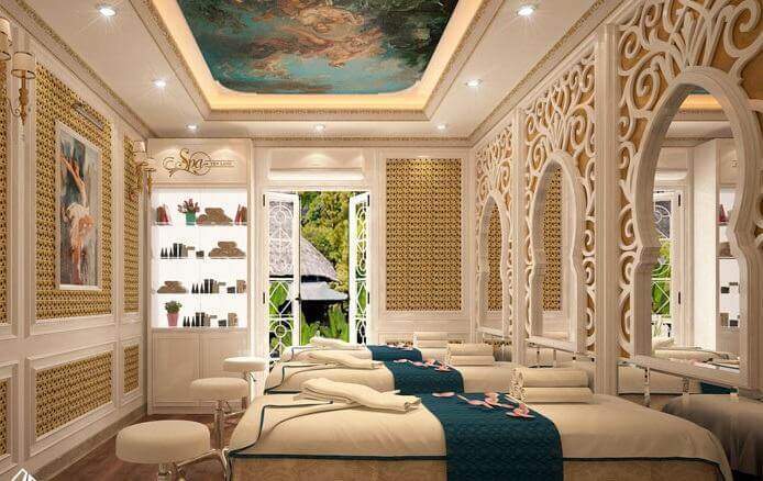 Đặc điểm thiết kế Spa tân cổ điển