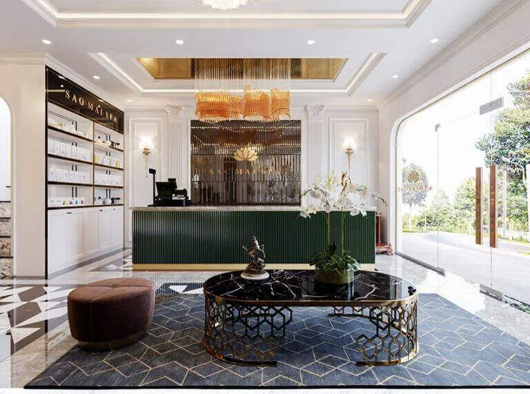 Thiết kế spa đơn giản 7 Thiết kế quán cafe phong cách vintage