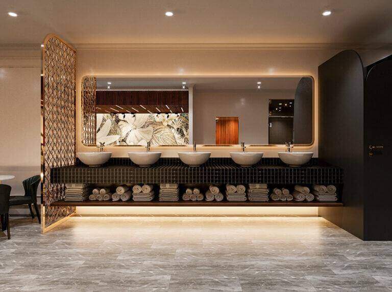 Thiết kế không gian spa cực sang trọng và đẳng cấp