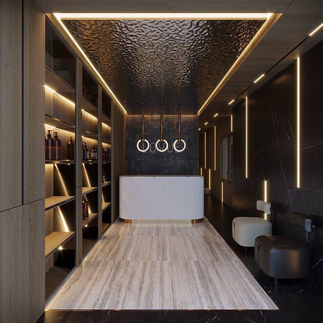 Mẫu thiết kế spa đơn giản đẹp, hiện đại