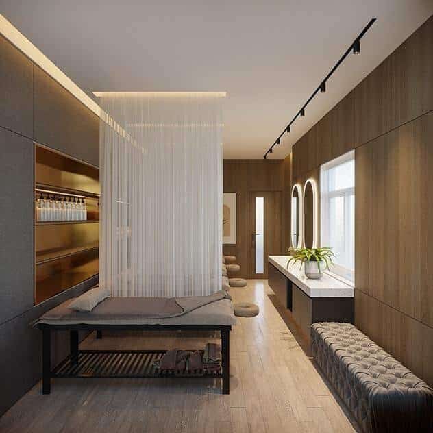 Ánh sáng trong thiết kế nội thất spa đẹp, ấn tượng