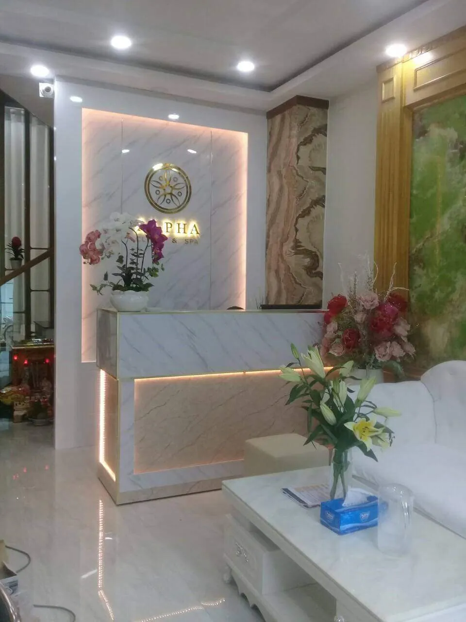 Thiết kế spa tại gò vấp