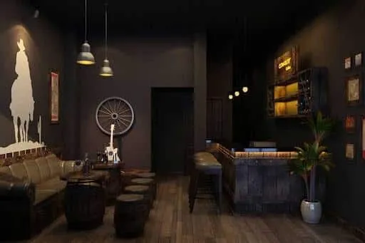 Thiết kế quán cafe phong cách vintage