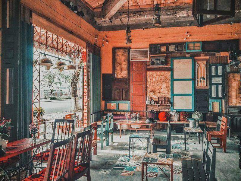 Thiết kế quán cafe phong cách vintage