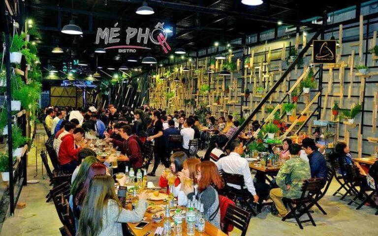 Thiết kế quán nhậu bình dân 7 Thiết kế quán cafe phong cách vintage