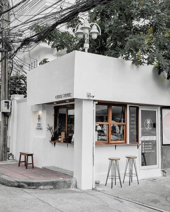 Mẫu thiết kế quán cafe nhỏ