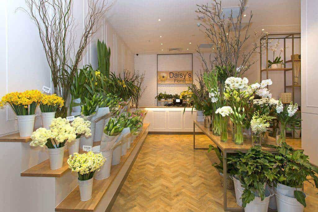 Thiết kế shop hoa hiện đại