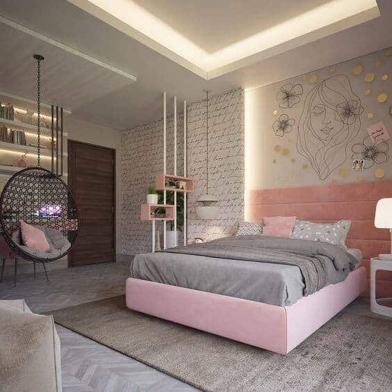 Phòng ngủ thiết kế theo phong cách Vintage độc đáo