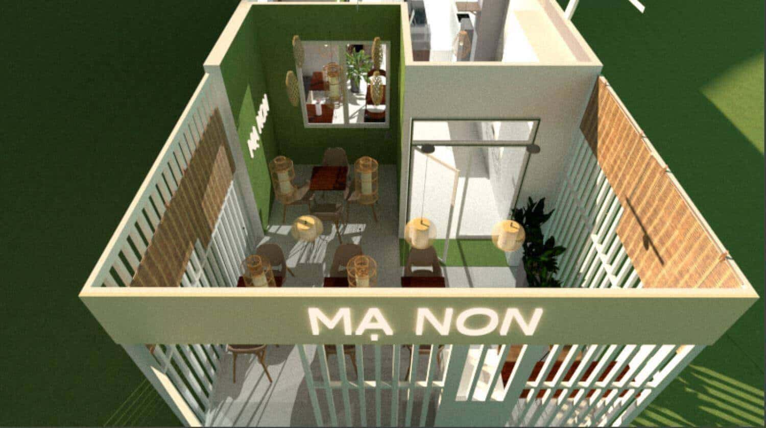 Thiết kế quán cafe phong cách vintage