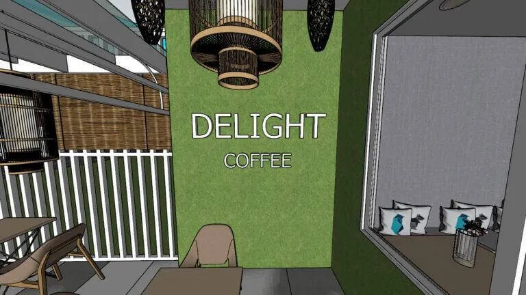 Thiết kế quán cafe phong cách vintage