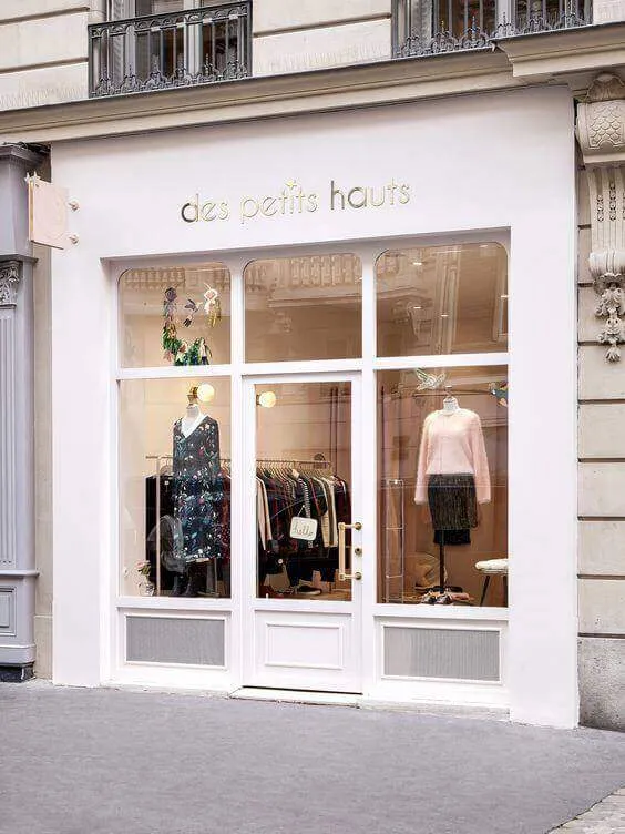 Cách trang trí shop quần áo 2 Cách trang trí shop quần áo