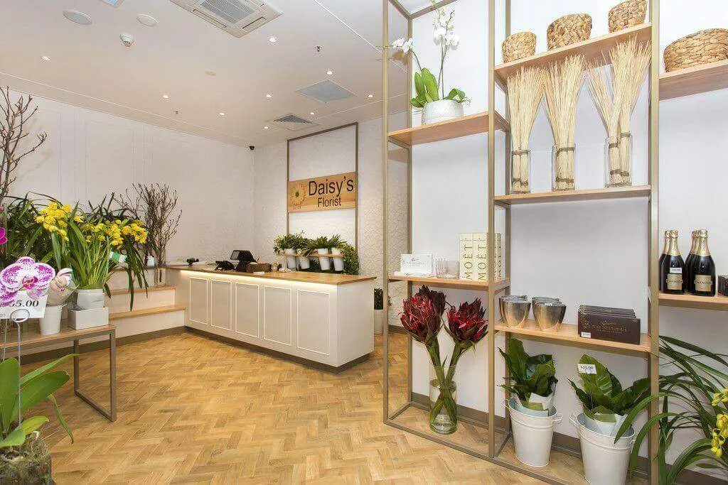 Thiết kế shop hoa hiện đại