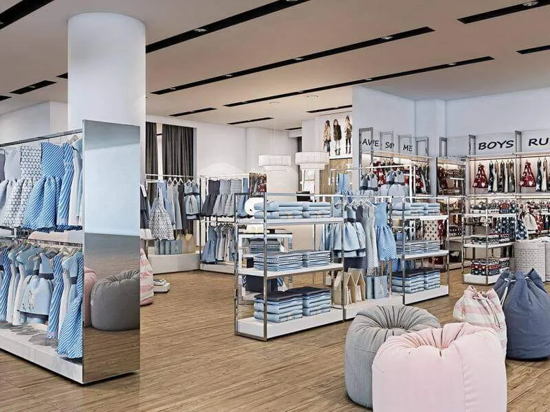 Nội thất shop quần áo trẻ em 3 Nội thất shop quần áo trẻ em
