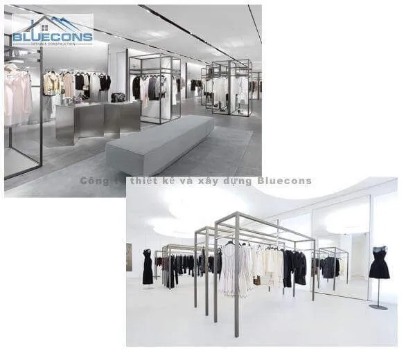 Nội thất cửa hàng quần áo