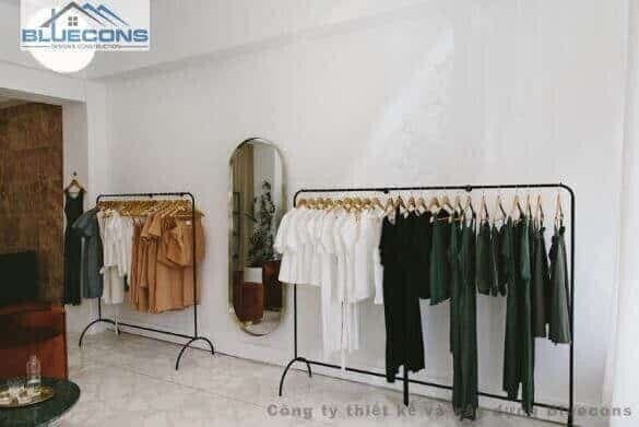 Nội thất cửa hàng quần áo 8 Bố trí nội thất cho cửa hàng quần áo