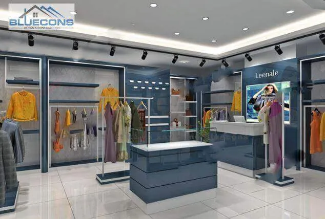 Nội thất cửa hàng quần áo