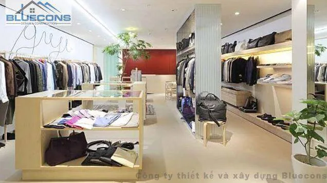 Nội thất cửa hàng quần áo