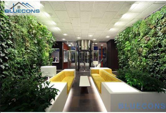 Thiết kế nội thất văn phòng xanh Thiết kế nội thất văn phòng xanh