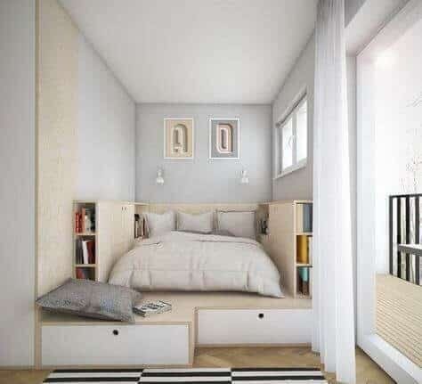 Thiết kế chung cư mini 30m2 16 Thiết kế phòng chung cư đẹp
